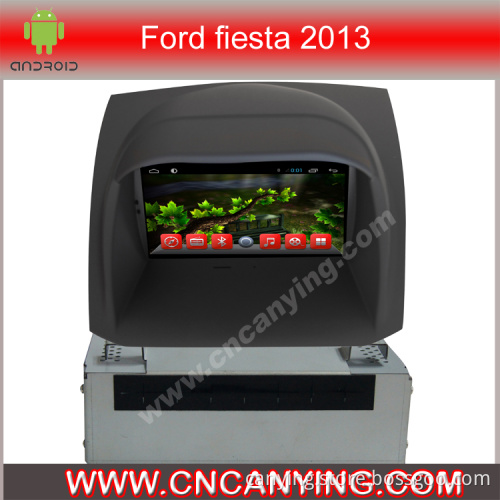 Car DVD Player for Pure Android 4.2.2 Car DVD Player with A9 CPU Capacitive Touch Screen GPS Bluetooth for Ford Fiesta 2013 (AD-7065)